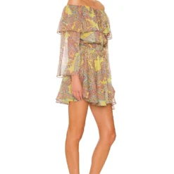 ROBE PAMELA Ischia Neon Paisley 6 ROBE PAMELA Ischia Neon Paisley -Ravis Mode Soldes Boutique MISA WD582 V3