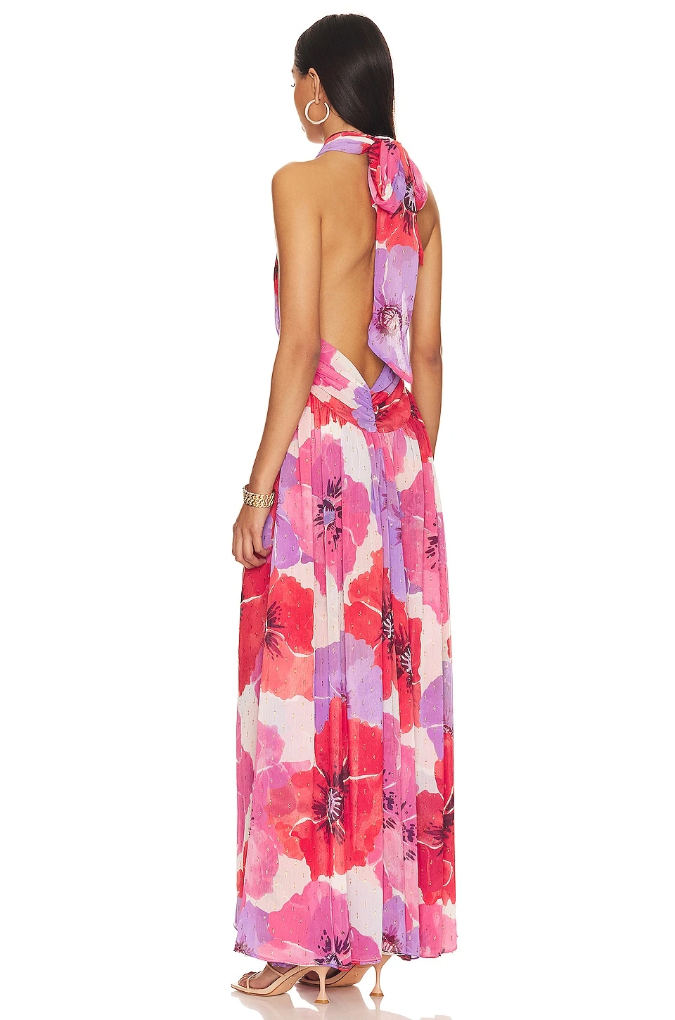 ROBE MAXI ALEXANDRA Poppy Love 3 ROBE MAXI ALEXANDRA Poppy Love – Image 3