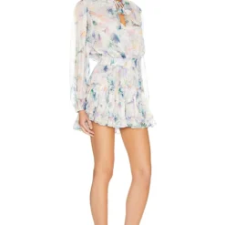 ROBE Abstract Watercolors -Ravis Mode Soldes Boutique MISA WD647 V3