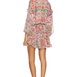 ROBE ELENA PALAZZO TILE -Ravis Mode Soldes Boutique MISA WD701 V3