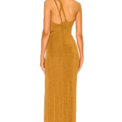 ROBE DE SOIRÉE WISTERIA Bronze -Ravis Mode Soldes Boutique MISR WD159 V4