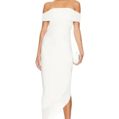 ROBE MI-LONGUE KEONI Ivory