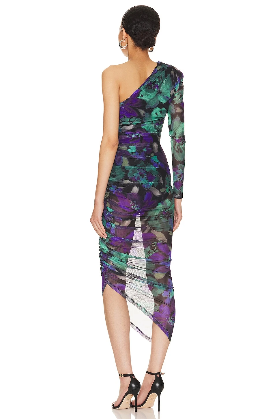 ROBE MI-LONGUE RAMONA Water Colour Floral 3 ROBE MI-LONGUE RAMONA Water Colour Floral – Image 3