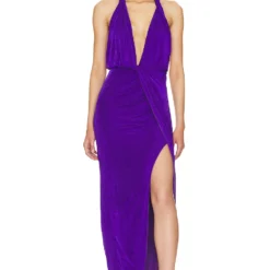 ROBE MI-LONGUE VENETIA Ultra Violet