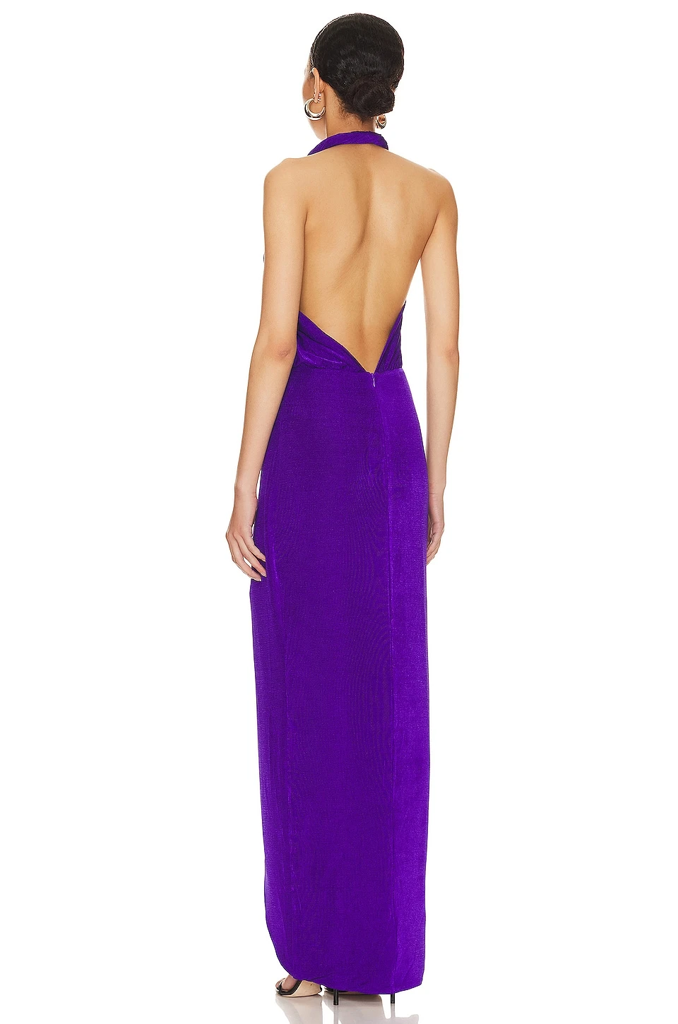 ROBE MI-LONGUE VENETIA Ultra Violet 3 ROBE MI-LONGUE VENETIA Ultra Violet – Image 3