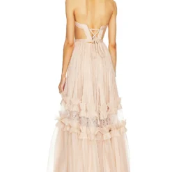 ROBE DE SOIRÉE ALIX Dusty Pink -Ravis Mode Soldes Boutique MLUC WD11 V3