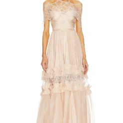 ROBE DE SOIRÉE ALIX Dusty Pink -Ravis Mode Soldes Boutique MLUC WD11 V4