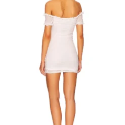 ROBE SAMANTHA White -Ravis Mode Soldes Boutique MOTO WD106 V3