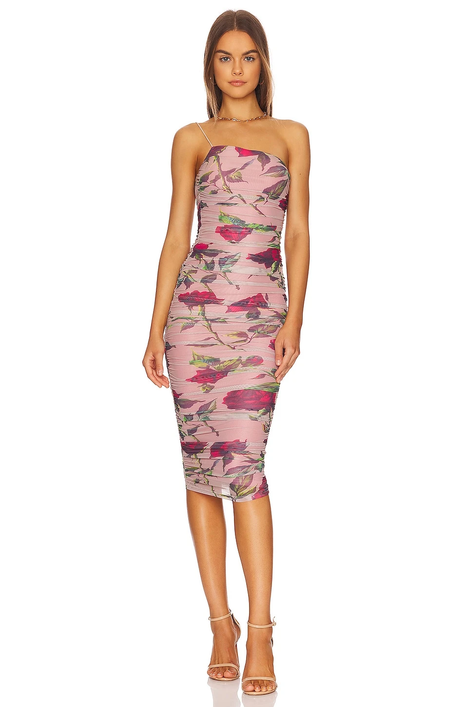 ROBE JUSTINE Pink Multi 1 ROBE JUSTINE Pink Multi