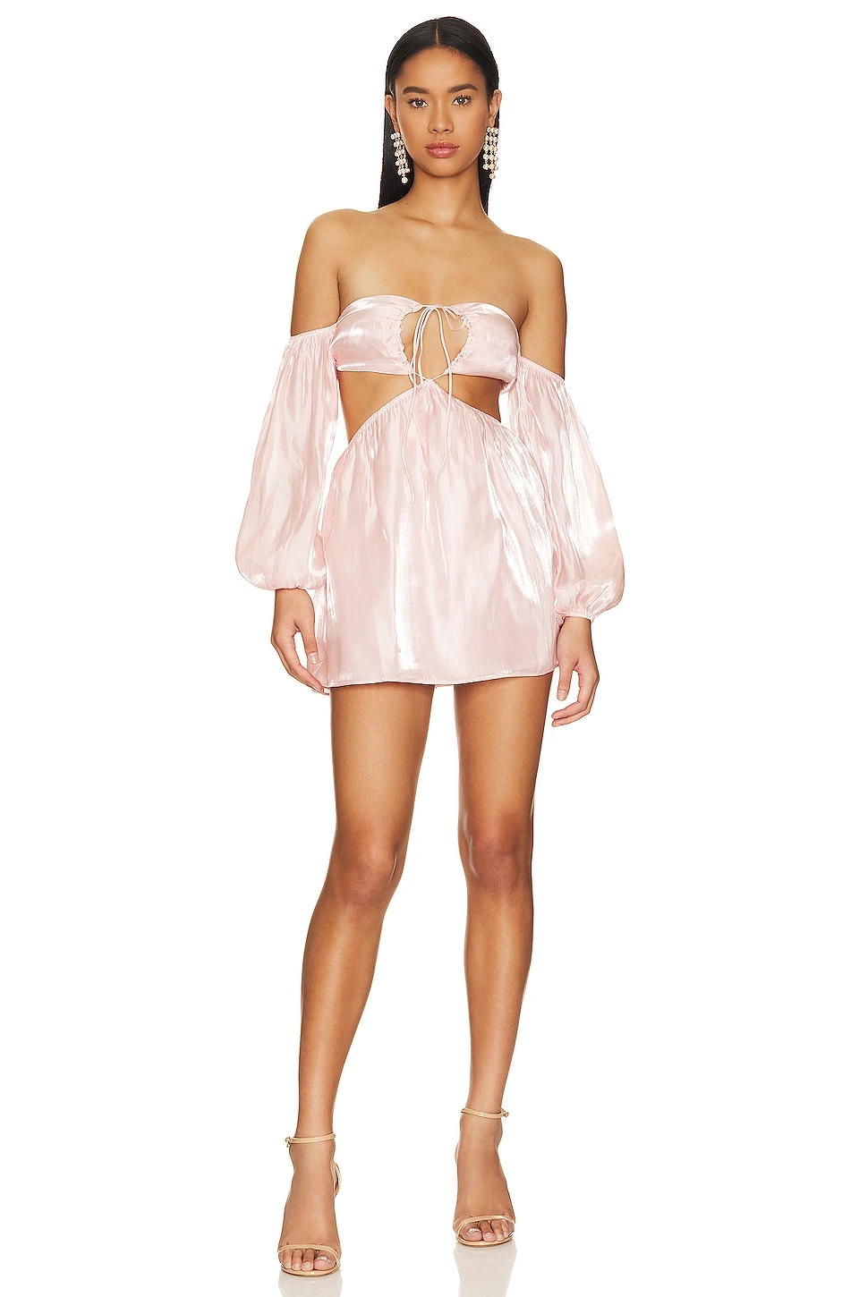 ROBE NADIA Blush Pink 1 ROBE NADIA Blush Pink