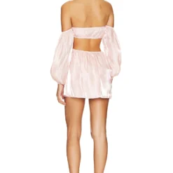 ROBE NADIA Blush Pink 5 ROBE NADIA Blush Pink -Ravis Mode Soldes Boutique MOTO WD206 V3