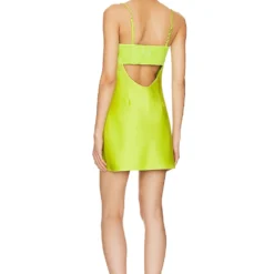 ROBE LIANA Lime -Ravis Mode Soldes Boutique MOTO WD211 V3