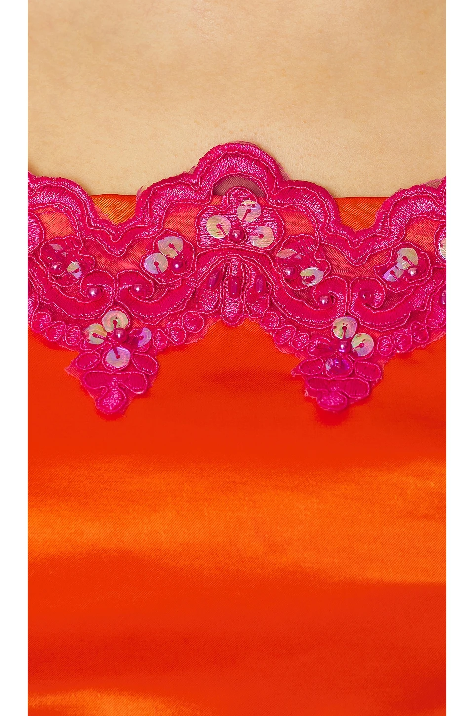 ROBE ALEXIS Orange Multi 4 ROBE ALEXIS Orange Multi – Image 4