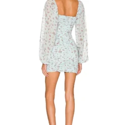 ROBE JALIYAH Blue Floral 7 ROBE JALIYAH Blue Floral -Ravis Mode Soldes Boutique MOTO WD61 V3