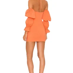 ROBE MAXINE Orange Rust -Ravis Mode Soldes Boutique MOTO WD75 V3