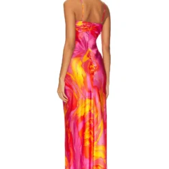 ROBE DALLAS Pink 7 ROBE DALLAS Pink -Ravis Mode Soldes Boutique MRAE WD17 V3