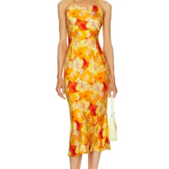 ROBE ANGELINA Yellow -Ravis Mode Soldes Boutique MRAE WD5 V1 1