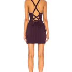 ROBE COURTE READY OR NOT Violet Purple 5 ROBE COURTE READY OR NOT Violet Purple -Ravis Mode Soldes Boutique NBDR WD1423 V3