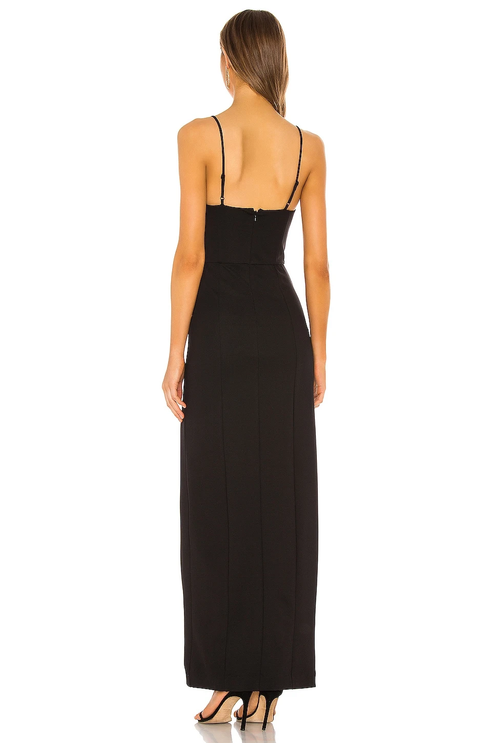 ROBE DE SOIRÉE EILEEN Black 3 ROBE DE SOIRÉE EILEEN Black – Image 3