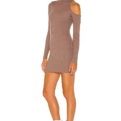 ROBE MOIRA Mocha 7 ROBE MOIRA Mocha -Ravis Mode Soldes Boutique NBDR WD2364 V3