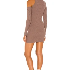 ROBE MOIRA Mocha 8 ROBE MOIRA Mocha -Ravis Mode Soldes Boutique NBDR WD2364 V4