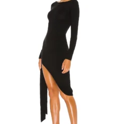 ROBE SOLANA Black -Ravis Mode Soldes Boutique NBDR WD2370 V3