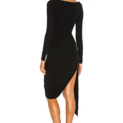 ROBE SOLANA Black -Ravis Mode Soldes Boutique NBDR WD2370 V4