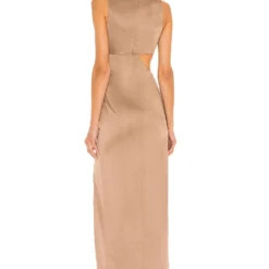 ROBE DE SOIRÉE KEARA Chestnut -Ravis Mode Soldes Boutique NBDR WD2500 V4