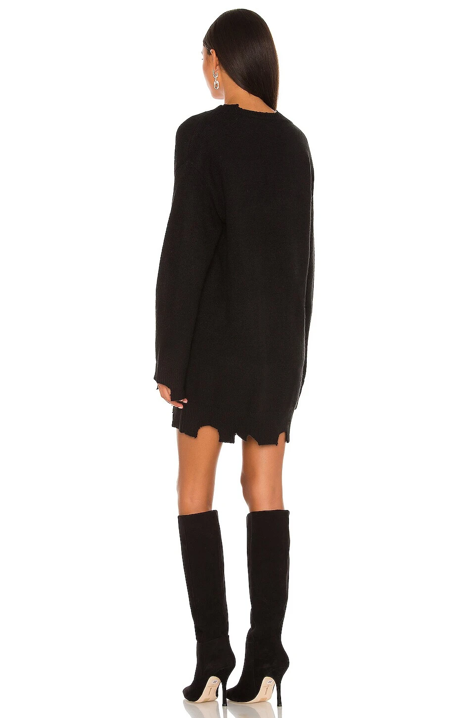 ROBE DISTRESSED Black 3 ROBE DISTRESSED Black – Image 3