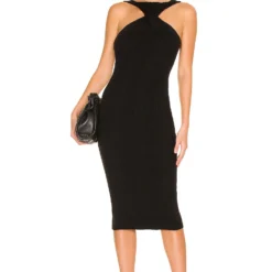 ROBE IRENA Black -Ravis Mode Soldes Boutique NBDR WD2609 V1 2