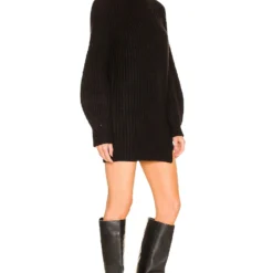 ROBE BREANNA Black 4 ROBE BREANNA Black -Ravis Mode Soldes Boutique NBDR WD2610 V2