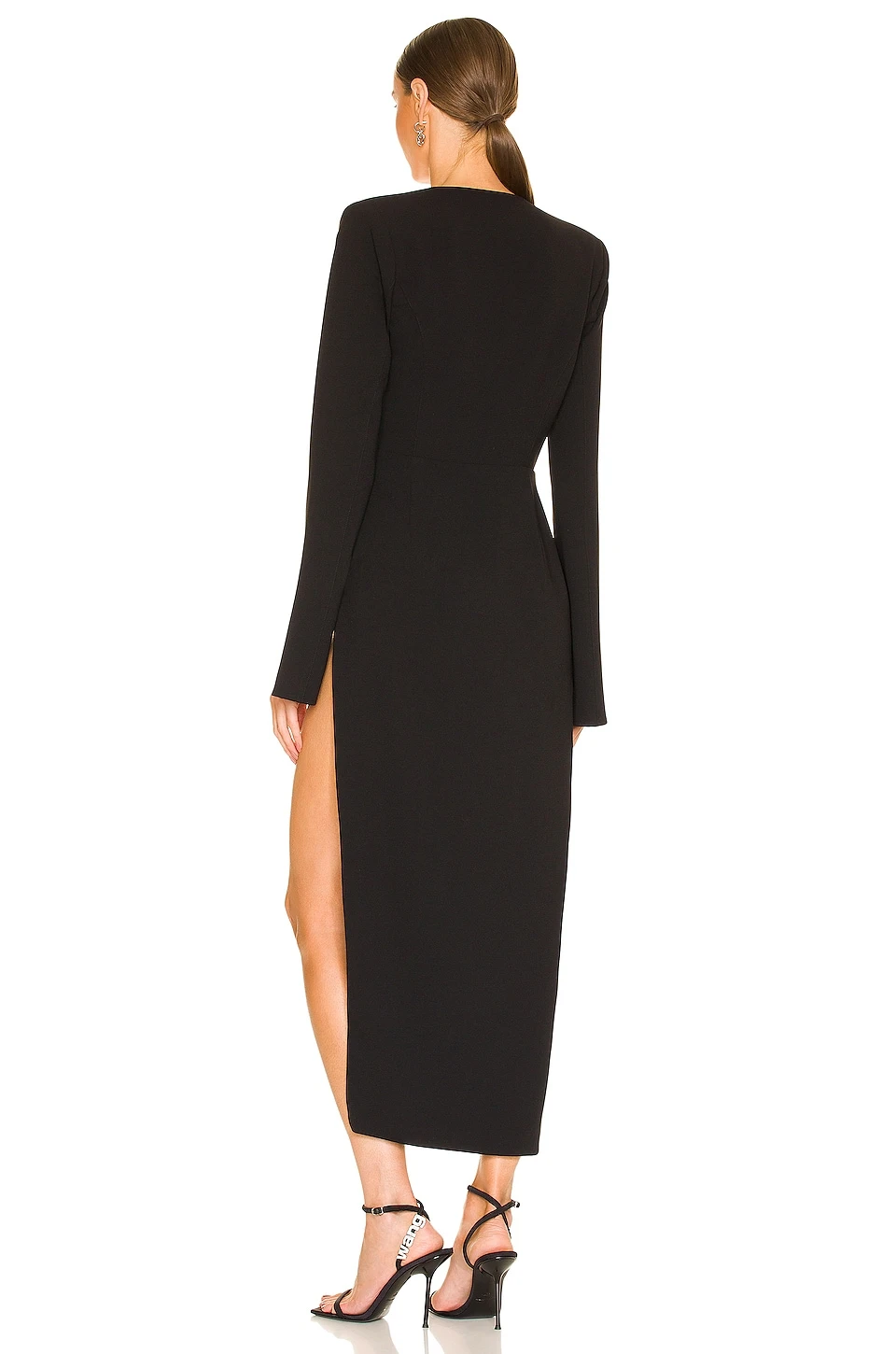ROBE MAXI SENNA Black 3 ROBE MAXI SENNA Black – Image 3