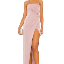 ROBE DE SOIRÉE MAGNUS Mauve -Ravis Mode Soldes Boutique NBDR WD2676 V1 1