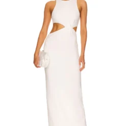 ROBE MAXI KUMIKO White