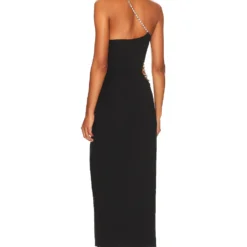 ROBE LONDYN Black 8 ROBE LONDYN Black -Ravis Mode Soldes Boutique NBDR WD2790 V4