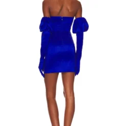 ROBE KIYA Bright Blue -Ravis Mode Soldes Boutique NBDR WD2808 V4