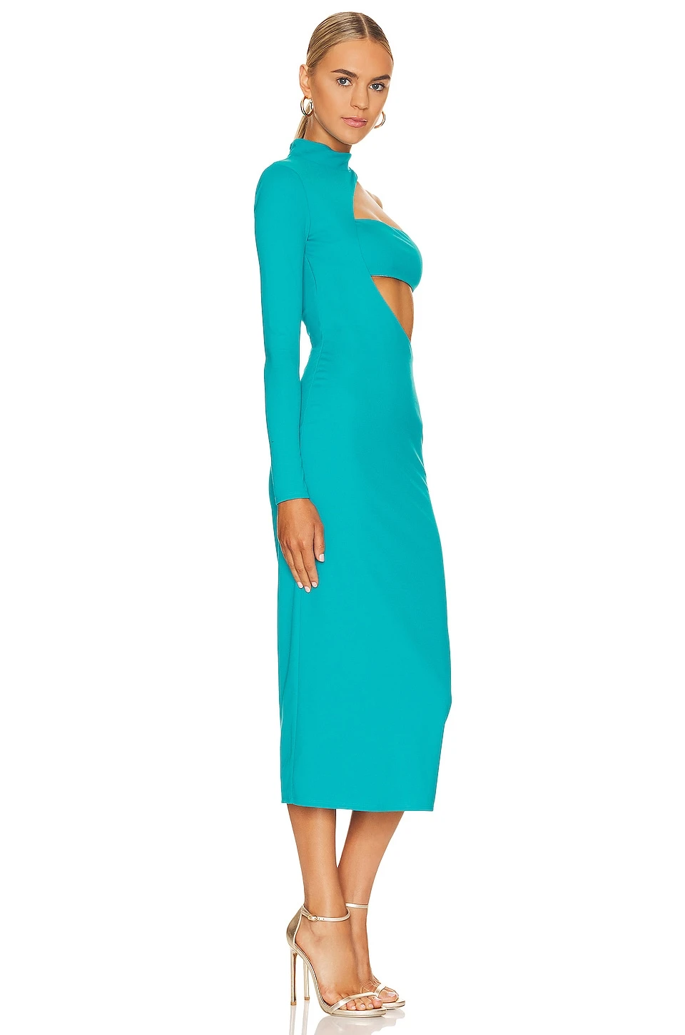 ROBE AMAIA Turquoise 2 ROBE AMAIA Turquoise – Image 2