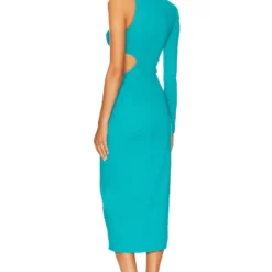 ROBE AMAIA Turquoise 7 ROBE AMAIA Turquoise -Ravis Mode Soldes Boutique NBDR WD2833 V4