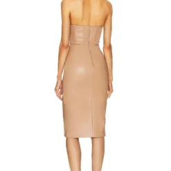 ROBE DAENA Camel -Ravis Mode Soldes Boutique NBDR WD2838 V4