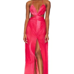 ROBE TILLY Pink Ombre