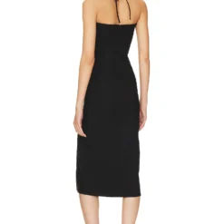 ROBE LAYNE Black -Ravis Mode Soldes Boutique NBDR WD2927 V3