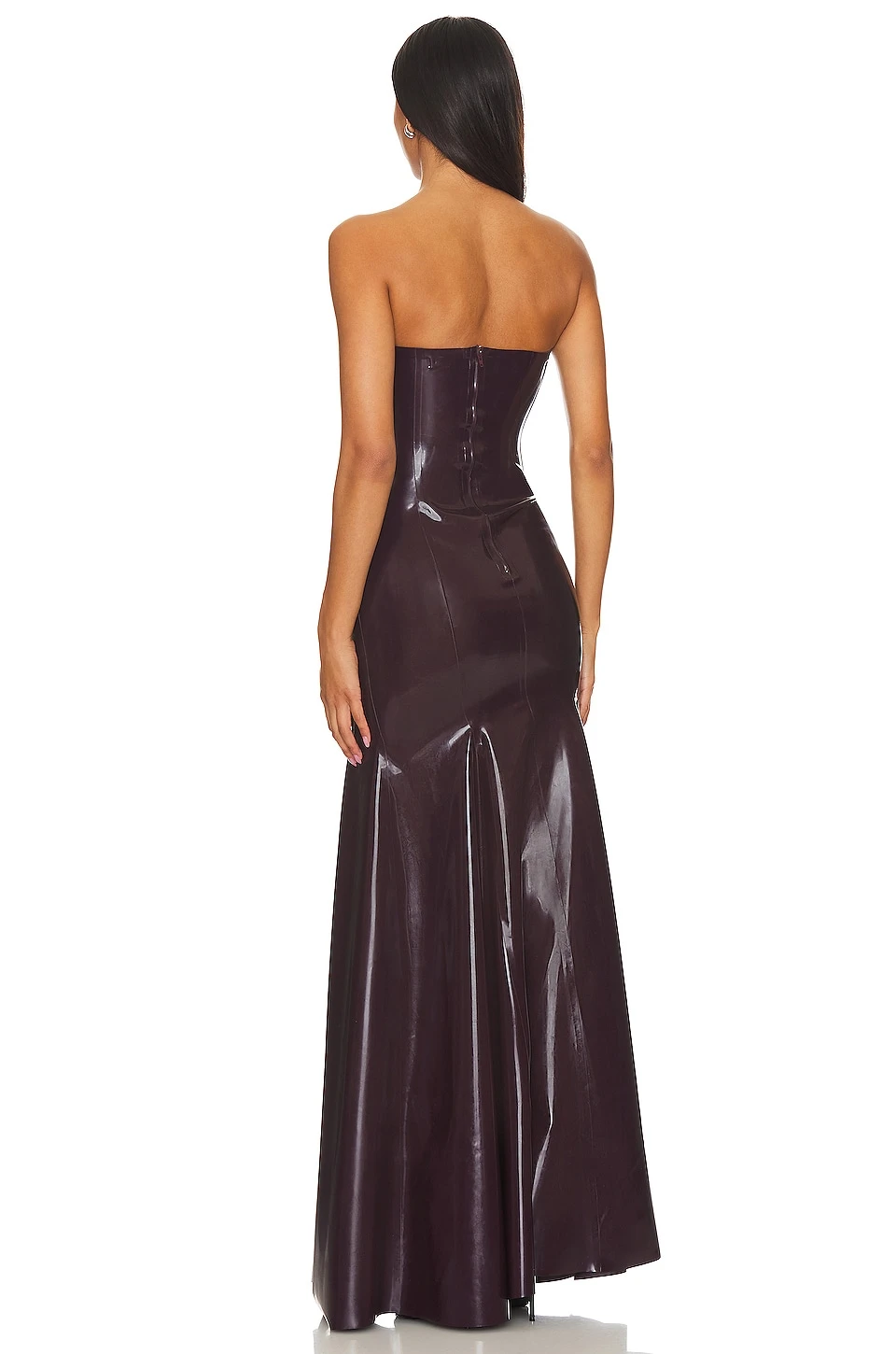 ROBE DE SOIRÉE SERA Oxblood 3 ROBE DE SOIRÉE SERA Oxblood – Image 3