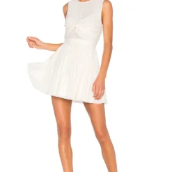 ROBE BAILEY White -Ravis Mode Soldes Boutique NBDR WD813 V4