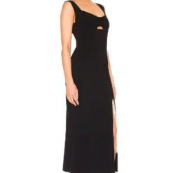 ROBE ALBA Black 4 ROBE ALBA Black -Ravis Mode Soldes Boutique NHOX WD344 V2