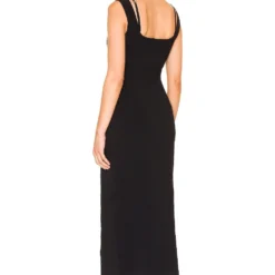 ROBE ALBA Black 5 ROBE ALBA Black -Ravis Mode Soldes Boutique NHOX WD344 V3