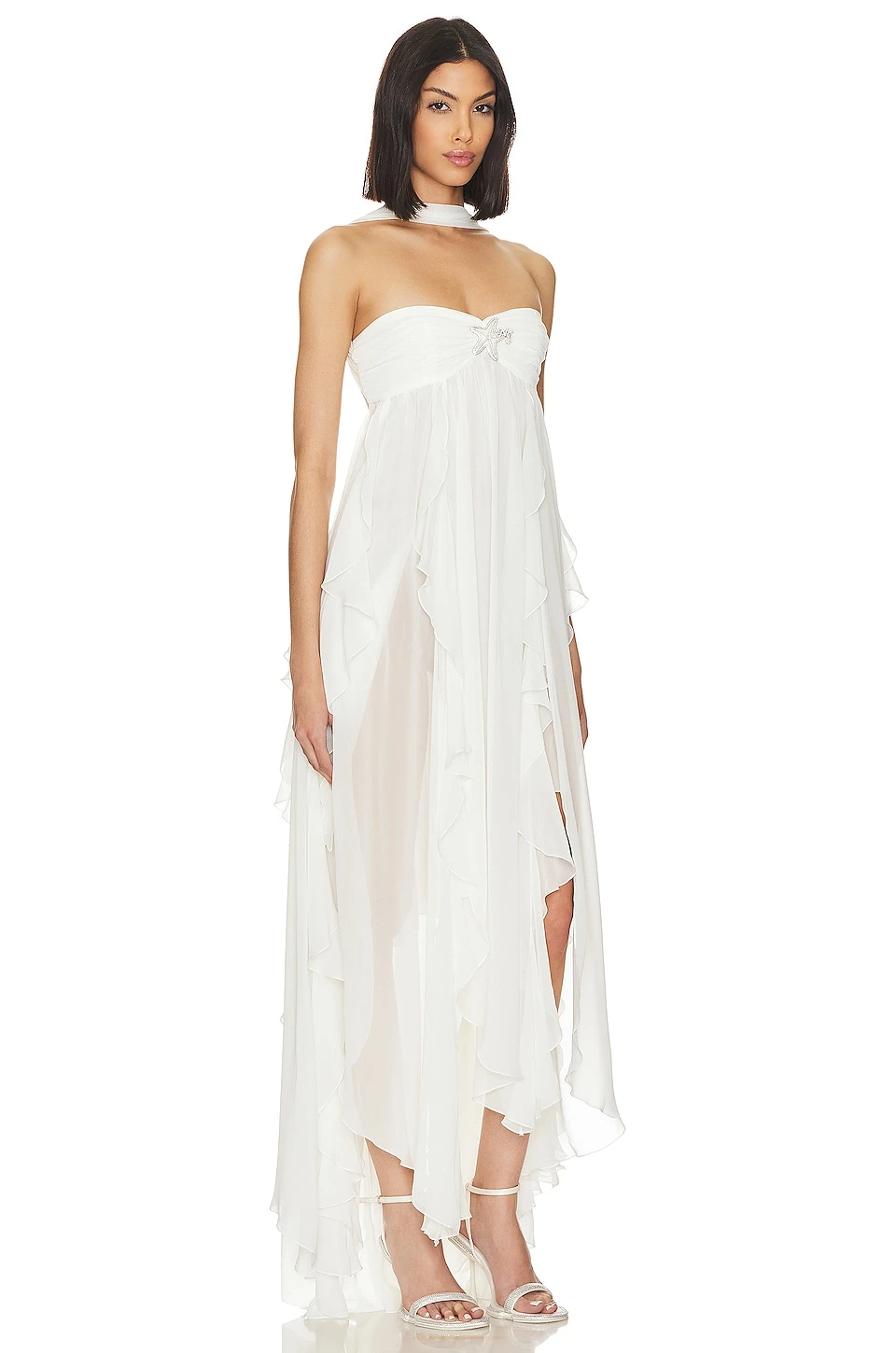 ROBE MARIAH White 2 ROBE MARIAH White – Image 2