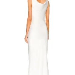 Norma Kamali ROBE DE SOIRÉE MARIA Snow White 5 Norma Kamali ROBE DE SOIRÉE MARIA Snow White -Ravis Mode Soldes Boutique NKAM WD370 V3