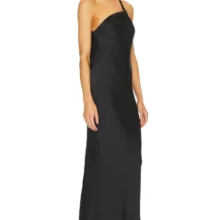 Norma Kamali ROBE DE SOIRÉE Black 6 Norma Kamali ROBE DE SOIRÉE Black -Ravis Mode Soldes Boutique NKAM WD473 V3