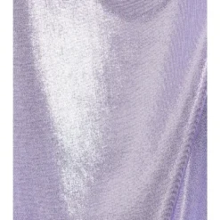 Norma Kamali ROBE DE SOIRÉE DRAPÉE CÔTÉ CAYLA Lilac -Ravis Mode Soldes Boutique NKAM WD479 V5