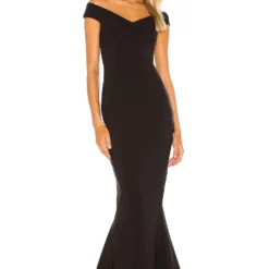 ROBE DE SOIRÉE ALLURE Black -Ravis Mode Soldes Boutique NKIE WD427 V1 1